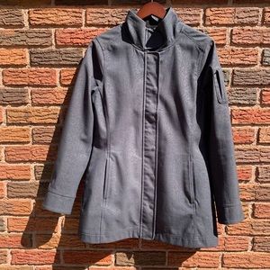 Athleta Grey Paisley Jacket